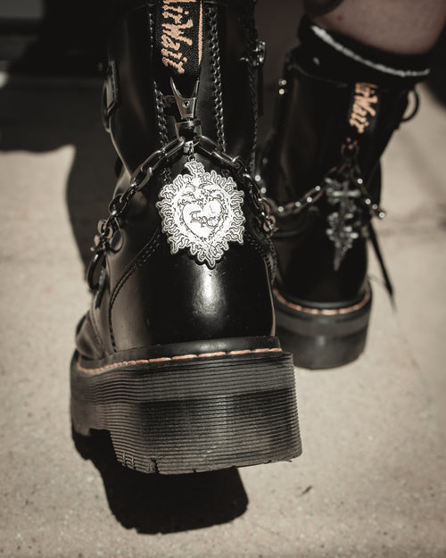 Vampiric Heart Boot Charm