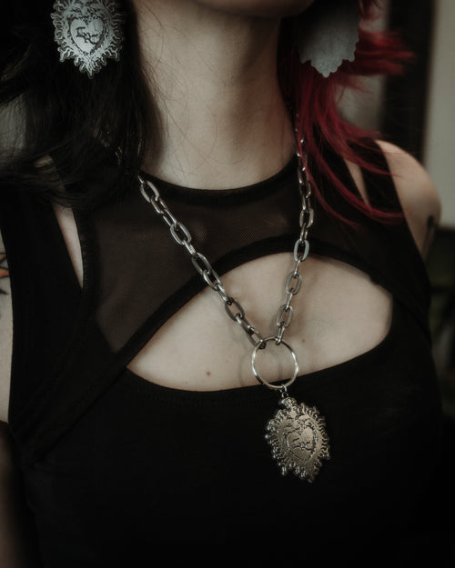 Vampiric Heart Necklace