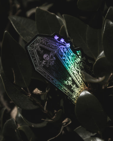 Sword Holographic Vinyl Sticker