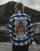 American Traditional Devil Tarot Flannel