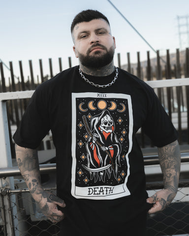 American Traditional Moon Tarot Tee