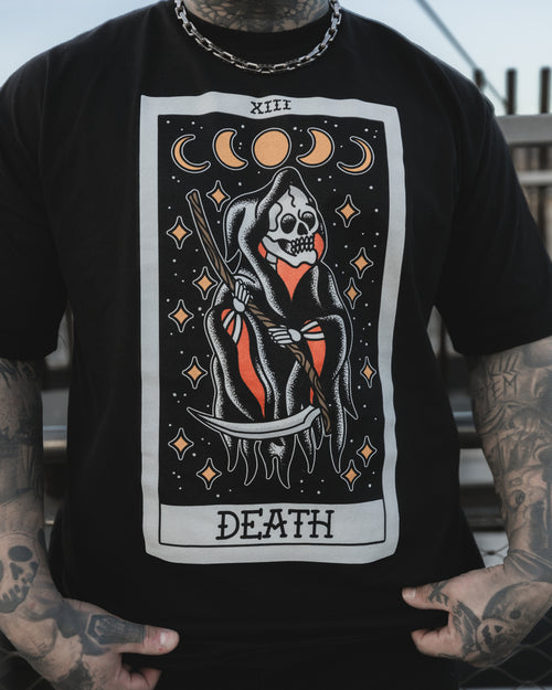 American Traditional Death Tarot Tee