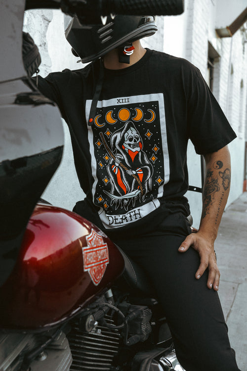 American Traditional Death Tarot Tee